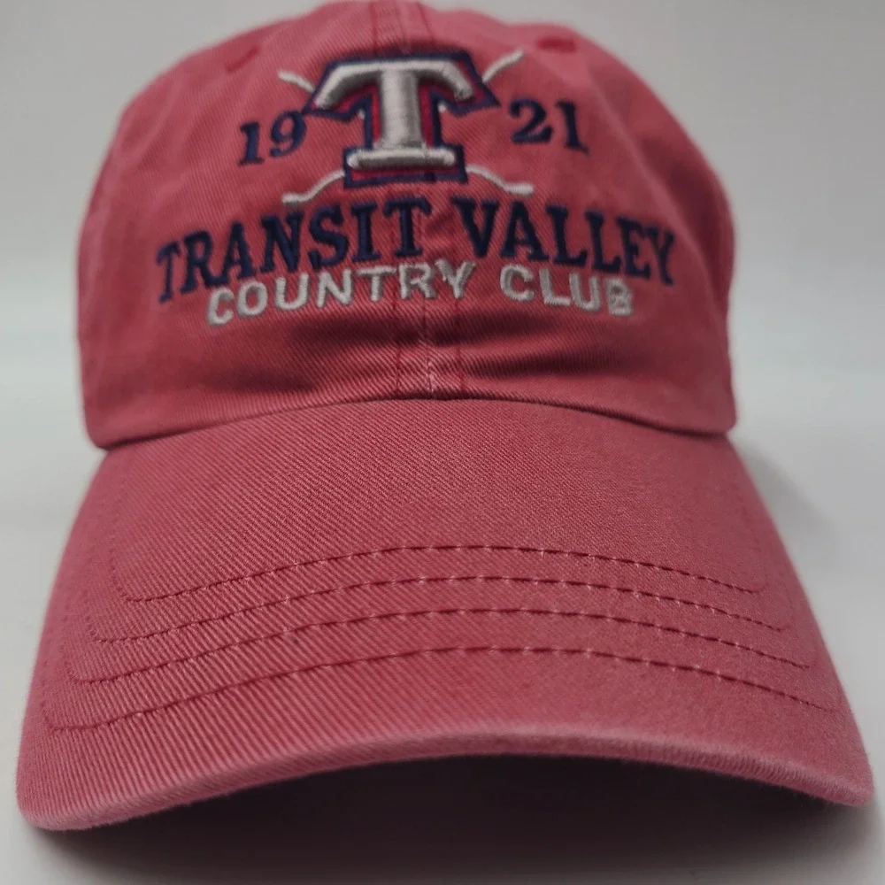 Transit Valley Country Club Hat Strapback Imperial Red Golf Course New York Men